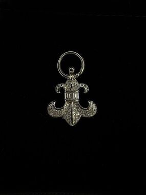 Chrome Hearts Mini Diamond Studded Le Flur Pendant